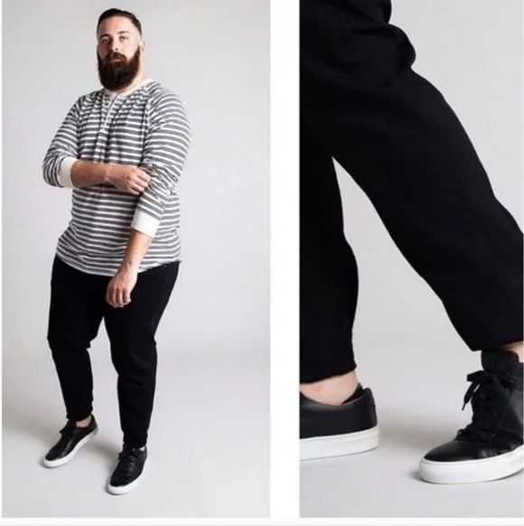 NWT!  Good Counsel, Malone Stretch Jean Straight Leg, Black 52x32 - Picture 1 of 9